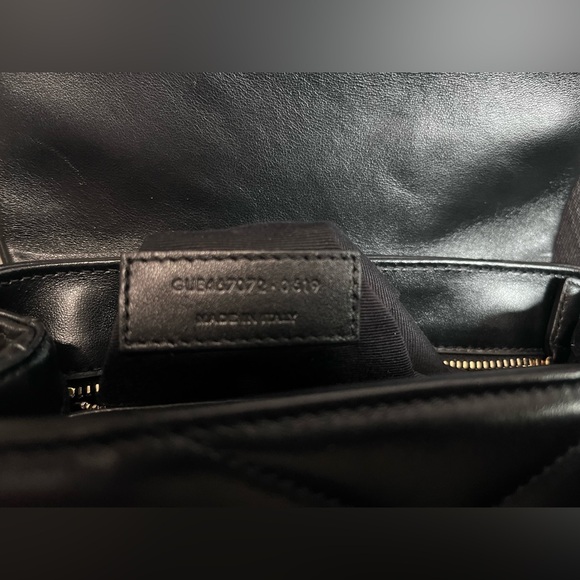 SOLD Yves Saint Laurent (YSL) Toy Loulou Black Quilted Leather Handbag - Picture 5 of 11